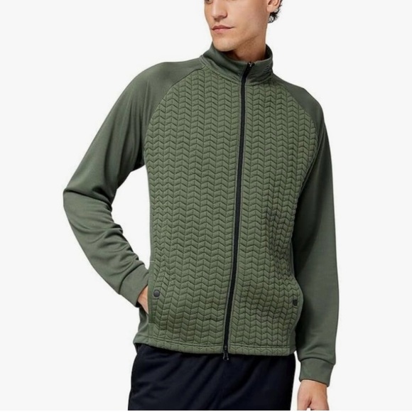 New Balance mens heat loft utility performance full zip jacket large - Picture 1 of 4